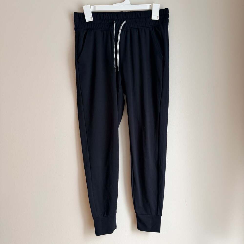Yogalicious Lux Maya Illusion Jogger Black Pants Size S
